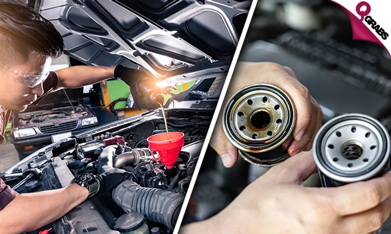 Car Care Services: Oil & Filter Change, Brake Oil Check-Up, & AC Check-Up & Filter Cleaning!